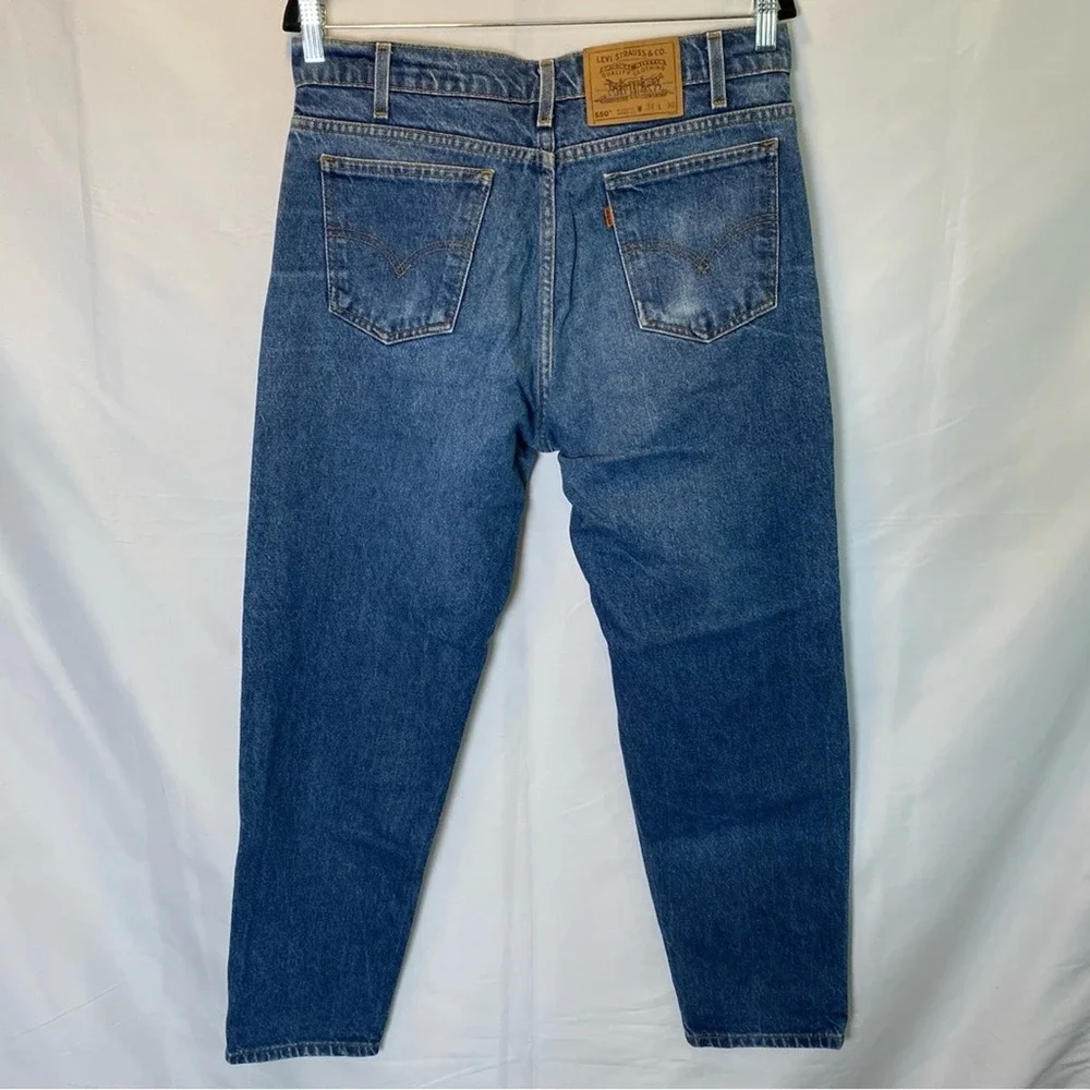 Levi's‎ Orange Tab Men's 505 Relaxed Fit Tapered Leg Jeans Size 34x30 Vintage